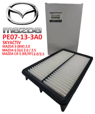 ORIGINAL MAZDA ENGINE AIR FILTER MAZDA 3 MAZDA 6 CX5 CX-5 2.0 2.5 SKYACTIV ( PE07-13-3A0A / PE07-13-