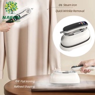 NAESV Garment Steamer, 2-In-1 Design Handheld Steam Iron, Iron Portable Compact Handheld Steam Engin