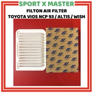 FILTON TOYOTA VIOS NCP 93 / ALTIS / WISH AIR FILTER (17801-0M020 / 17801-21050)