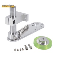 200mm Aluminum Polyurethane Industrial Encoder Wheel Measuring Wheel with Type 20mm Aluminum Encoder