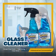 Glass Cleaner Combo DESANS | Pencuci Cermin & Tingkap Berkilat | Streak-Free Fast Dry | Untuk Rumah 