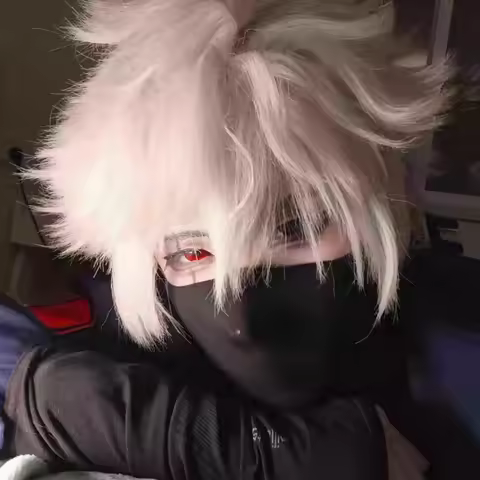 Anime Hatake Kakashi Face Mask Roleplay Cosplay Costume Prop Fancy Dress Accessories Party Comic Mas