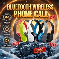 P47 Wireless Bluetooth Headphones Headset P47 Fon Kepala Bluetooth Without Wayer Bluetooth 4.1 Bass 