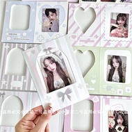 Chaeya things - photocard packing mat coquette bow love folding greeting mail card aesthetic ala sel