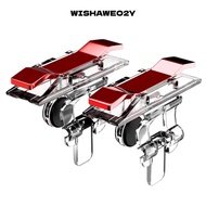 WISHAWEO2Y PUBG Game Controller, E9 Sensitive Mobile Game Trigger, Gamepad Mobile Phone L1 R1 Trigge