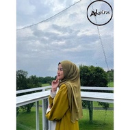 Alwira.outfit Haura Instan Hijab Segitiga Instan Jersey