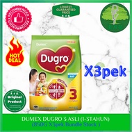 Dumex Dugro 3 (Asli / Madu / Coklat) (850g X 3) Exp: 04/2027 (Original / Honey / Chocolate)