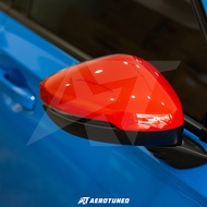 Red Side Mirror Cover Honda Civic Type R FL5 Civic FE FL1 Side Mirror Cap