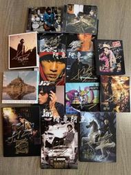 詢價出/周杰倫簽名專輯 15張Jay周杰倫簽名實體專輯CD   《jay 范特西 八度空間 葉惠美 七里香 十一月的肖