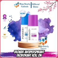 Deoxide Antiperspirant Deodorant Roll On 60gr | Power+ Extra Dry | Bright+ Extra White