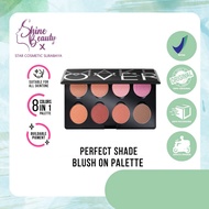 Make Over Perfect Shade Blush On Palette 8x3.5gr