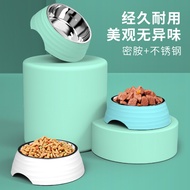 Anti-overturning Stainless Steel Cat Bowl Cat Food Bowl Cat Bowl Cat Rice Bowl Cat Water Bowl Cat Fo