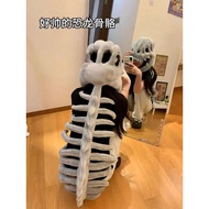 🔥 HOTSELLING 🔥 Silly Dino Wearable cosplay Performance Costume Cyber Celebrous Dinosaur Skeleton Hea
