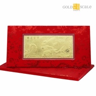 Gold Scale Jewels 999 Pure Gold 鸿运当头 Prosperity Gold Note