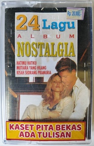 kaset pita bekas pop 24 lagu album nostalgia