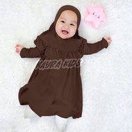 Newborn Baby Girl Gamis 0-6 months 6-12 months 12-18 months Muslim Baby Girl Clothes