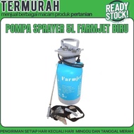 Promo!! Pompa Sprayer 5 Liter Farmjet Biru (Pompa Sprayer 5 Liter)