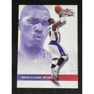 Fleer Force 2001-02 Hakeem Olajuwon nba card