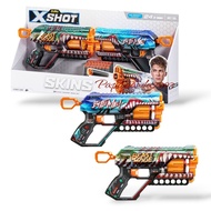 Zuru Xshot Skins Griefer 2 Pack Shark Thresher & Beast Out NERF Blaster