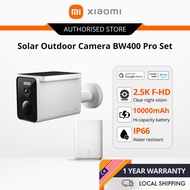 Xiaomi Solar Outdoor Camera BW400 Pro Set - Ultra-Clear Night Vision (Battery 10000mAh)