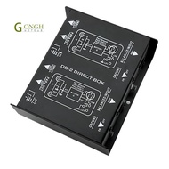 Possive DI Box 2 Channel Audio Possive DI Box Direct Box Guitar  Active Audio Converter