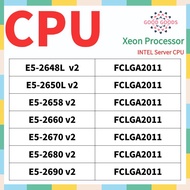 E5-2648Lv2 E5-2650Lv2 E5-2658v2 E5-2660v2 E5-2670v2 E5-2680v2 E5-2690v2 INTEL Xeon Processor Server 