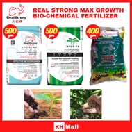 🌱Real Strong Bio Organic Fertilizer 550g/400g Baja Organik / Baja Kimia (Baja Sayur / Baja Buah / Ba