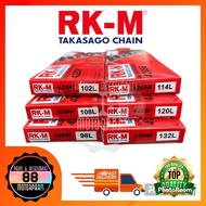 ORIGINAL 💯 RKM CHAIN RANTAI 428M 98L 102L 108L 114L 120L 132L RKM TAKASAGO CHAIN MOTOR LC135 FZ150 E