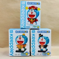 K KP Building Blocks Doraemon Doraemon Doraemon Doraemon Doraemon Square Head Assembly Model Childre