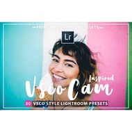 VSCOcam Inspired Lightroom [30 Presets] Win/Mac only