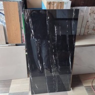 Granit 60x120/ Keramik lantai/dingding hitam motif