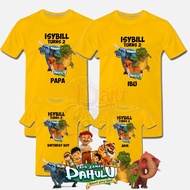 [Adult] Tshirt PADA ZAMAN DAHULU Happy Birthday Budak Baby Boy Girl Kanak-Kanak Family Day Baju Cust