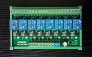 8-Way Photoelectric Isolation Relay Module Module Control Board Driver Board Single-Chip Microcomputer 5 12 24v