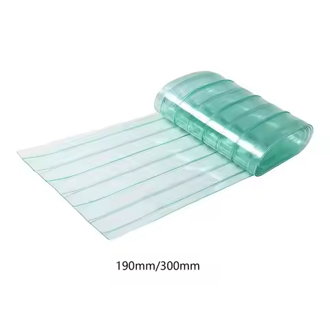 PVC Door Curtain Length 1.5M Warehouse for DIY Dog House Waterproof Winter Pet Supplies Transparent