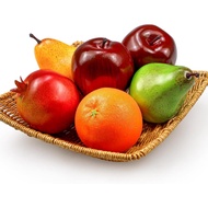 6 Keping Pek Buah Tiruan, Buah-buahan Tiruan yang Sedap dan Realistik untuk Hiasan Rumah, Hiasan Mej