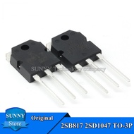 5Pairs 2SB817 2SD1047 TO-3P ( 5Pcs B817 + 5Pcs D1047 ) KTB817-Y KTD1047-Y TO3P Audio amplifier tube