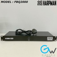 HARPMAN FBQ2000 2U DIGITAL SIGNAL FEEDBACK DESTROYER (2 IN 2 OUT)