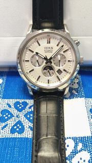 Titus 男士機械自動腕錶
