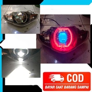 Original Matrix 4.5 inch Retrofit Revo ABS Biled Motorcycle Biled Lamp