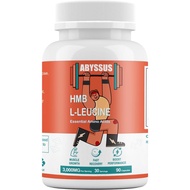 ABYSSUS 3000mg L-Leucine with HMB – Clean, Vegan & Non-GMO Supplement for Daily Recovery Support – 9