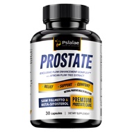 Pslalae Prostate Supplement - With Saw Palmetto and Beta-Sitosterol African Plum Extract - Supports 