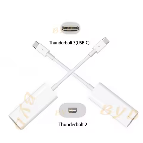 New / Used Thunderbolt 3 USB-C to Thunderbolt 2 Adapter Converter Cable A1790 MMEL2AM/A For Apple Ma