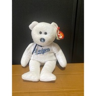 TY beanie pig doll Los angels dodgers official MLB