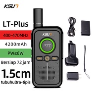 HT ksun murah walkie talkie sepasang jarak jauh Panggilan Terenkripsi Handy Talky Radio