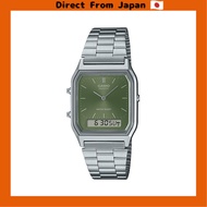 [Direct from Japan] Casio Classic Watch (Authentic Japanese Model) AQ-230A-3AMQYJF, Unisex, Green