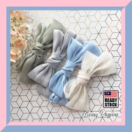 Ins Style Korean Fashion Silky Shinny Ribbon Hair Clip Colorful Bow Knot Hair Accessories Riben Klip