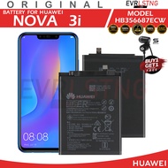 Battery for Huawei Nova 3i Battery Model HB356687ECW INE-LX1 100%Original Equipment Manufacturer Eve
