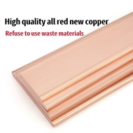 T2 red copper busbar grounding busbar, red copper busbar air switch connection busbar, grounding bus