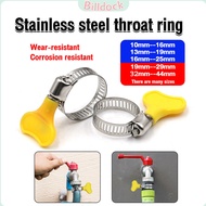B.D. 10mm 13mm Hose Clamp Stainless Steel Adjustable Fuel Line Clamp with Handle