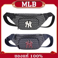 South Korea MLB Shoulder Bags Retro Old Flower New York Yankees Handbag Bag Waist